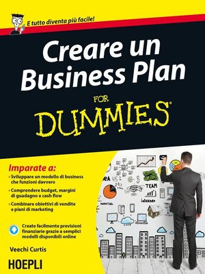 cover image of Creare Business Plan For Dummies